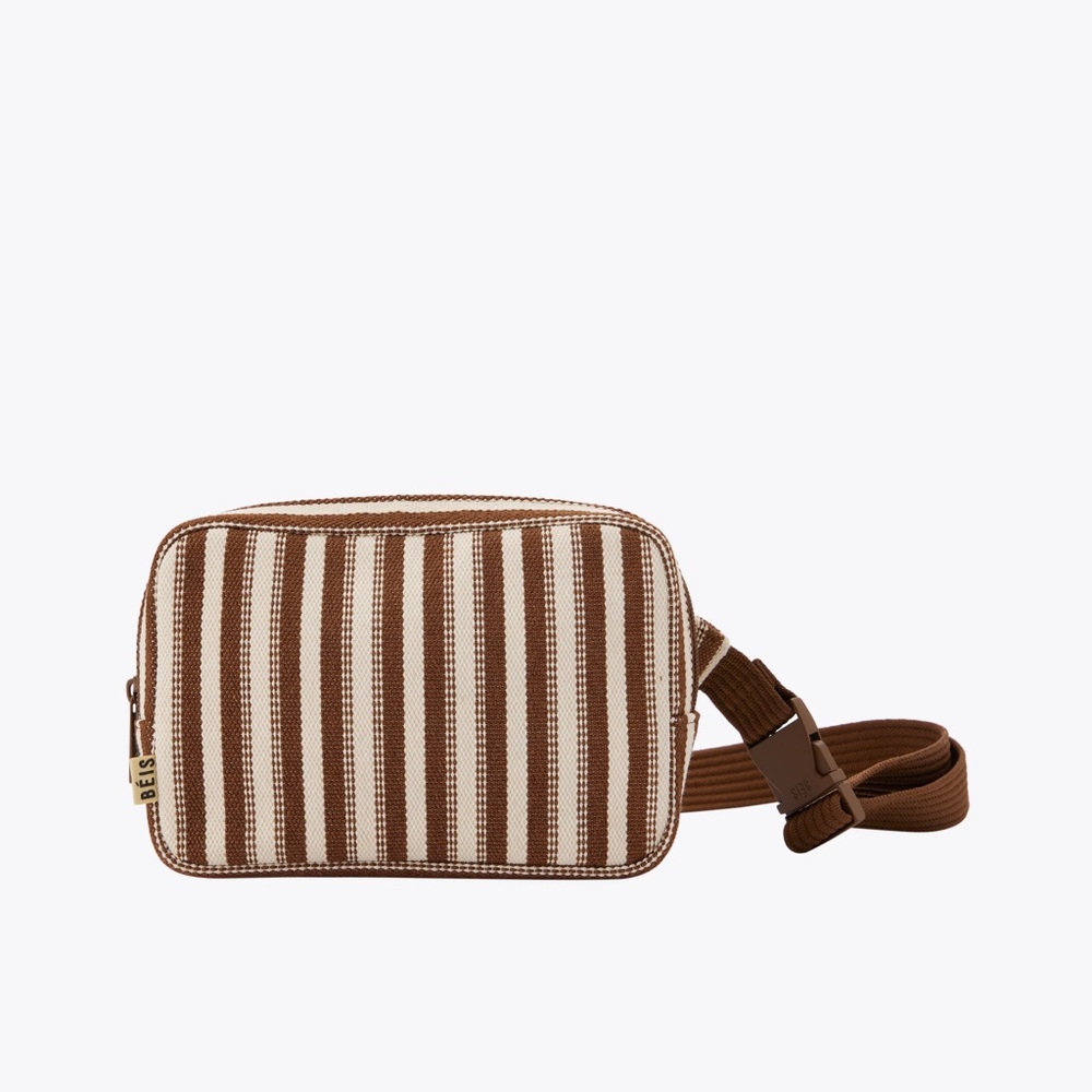 BEIS Belt Bag in Maple Stripe Brand New sold out online LIMITED - Picture 2 of 6